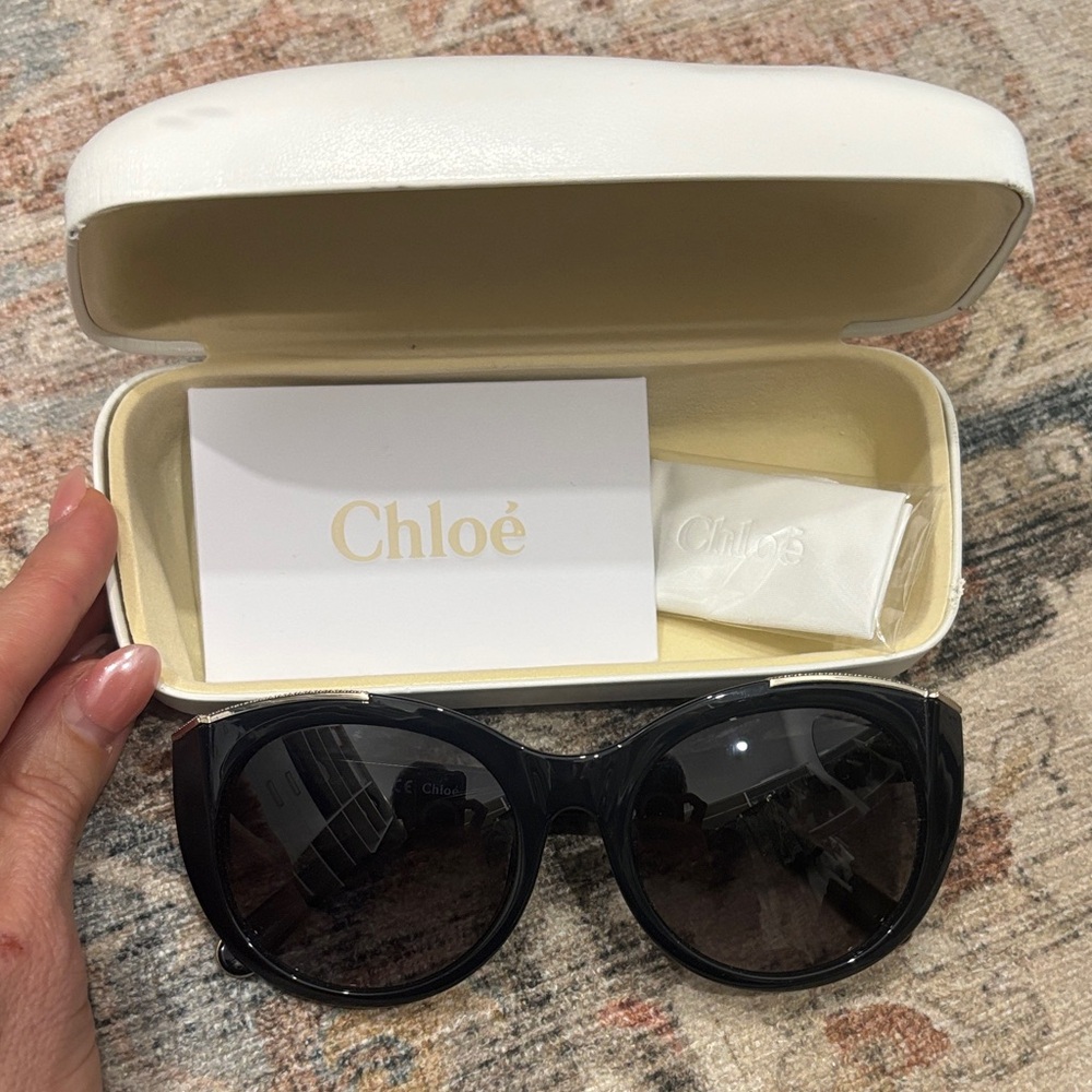 Chloe Classic Black Sunglasses